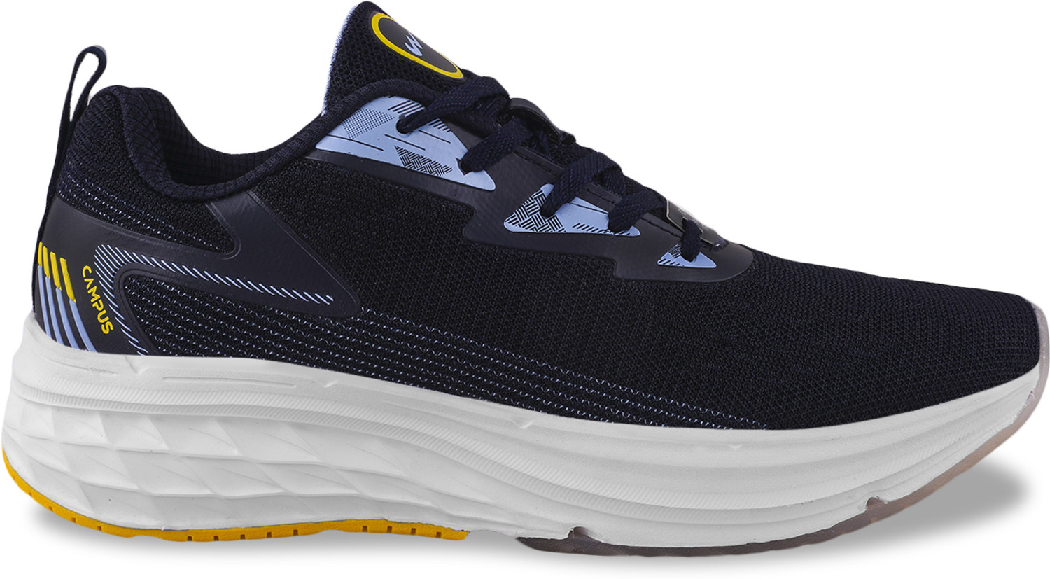 Image of CAMPUS MAZE Men's Sports Shoes | Comfortable Insole with Air-Turbo | Trendy Lace-Up Running Shoes For Men