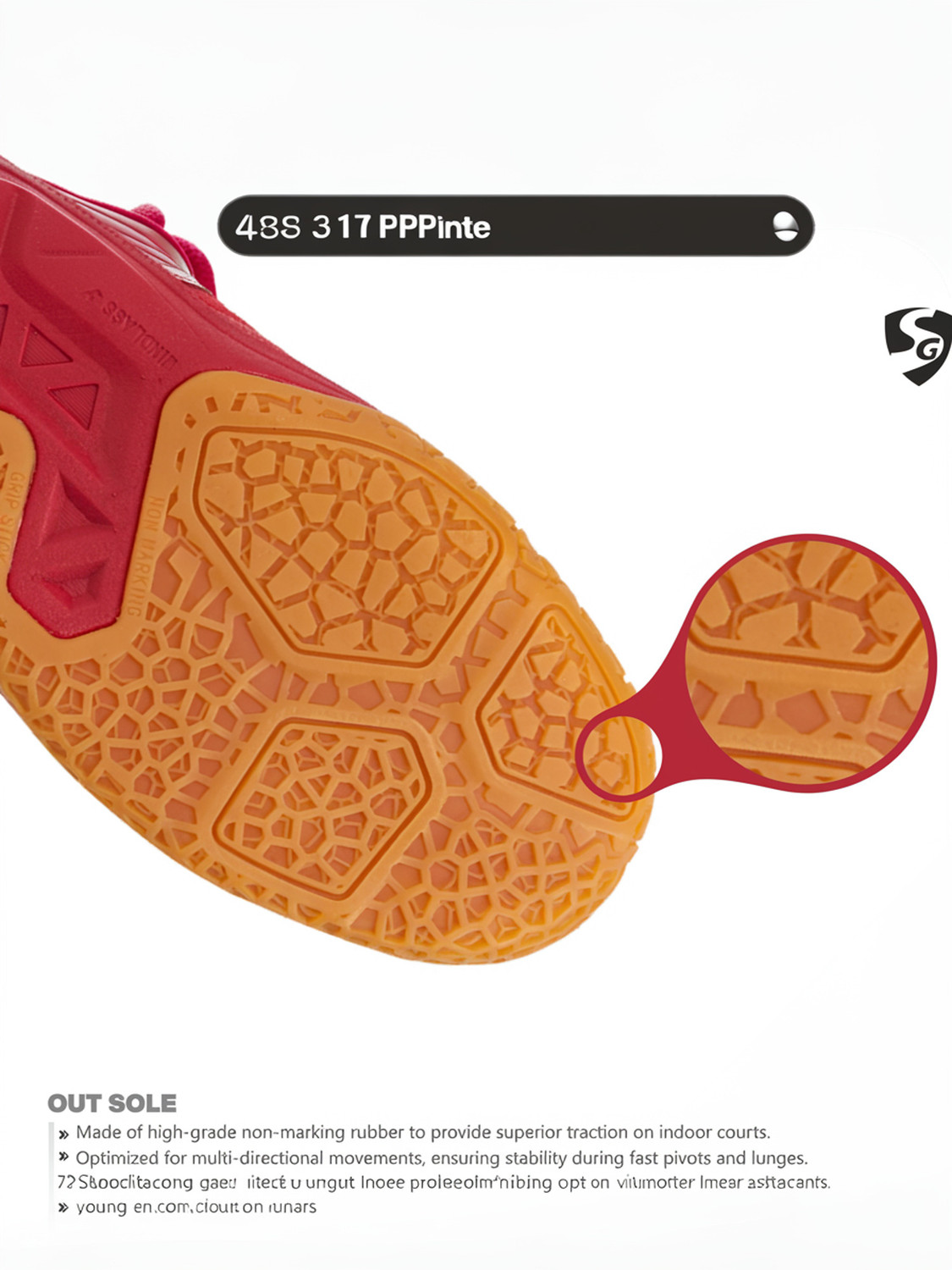 Image of SG Court Pro Tennis Shoes For Men