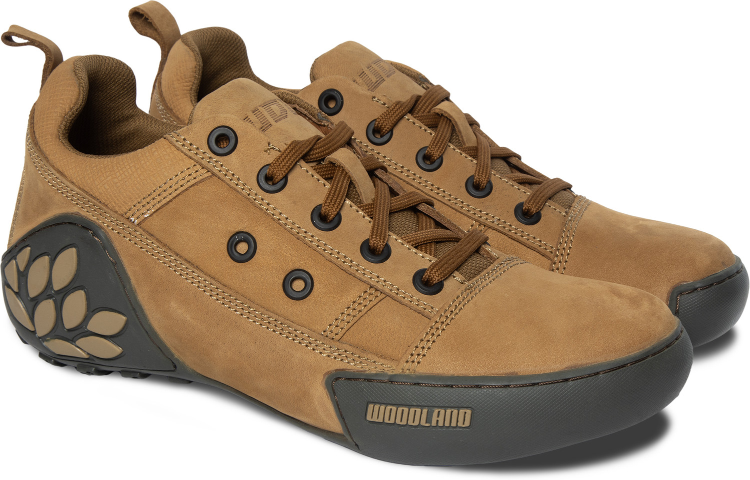 Image of WOODLAND Lace Up Lightweight Breathable Comfortable Daily Use Casuals For Men