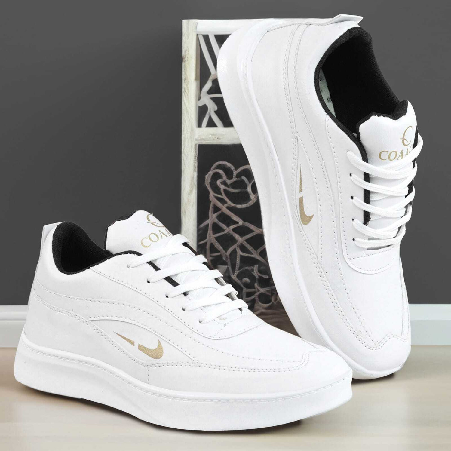 Image of Coaachi Men's Casual Comfort Lace-Up Sneakers Sneakers For Men
