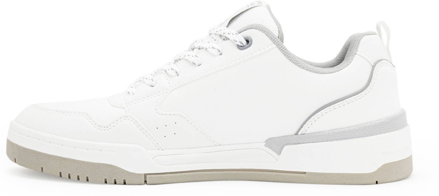 RED TAPE Men's Grey White Low Cut Sneakers - Image 3