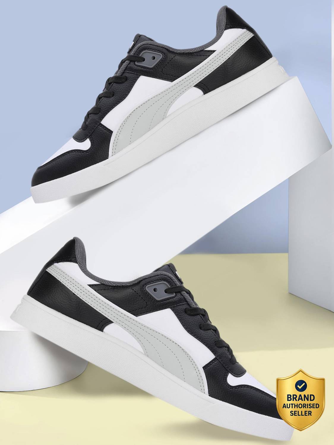 PUMA Court Gamer Sneakers for Men - White
