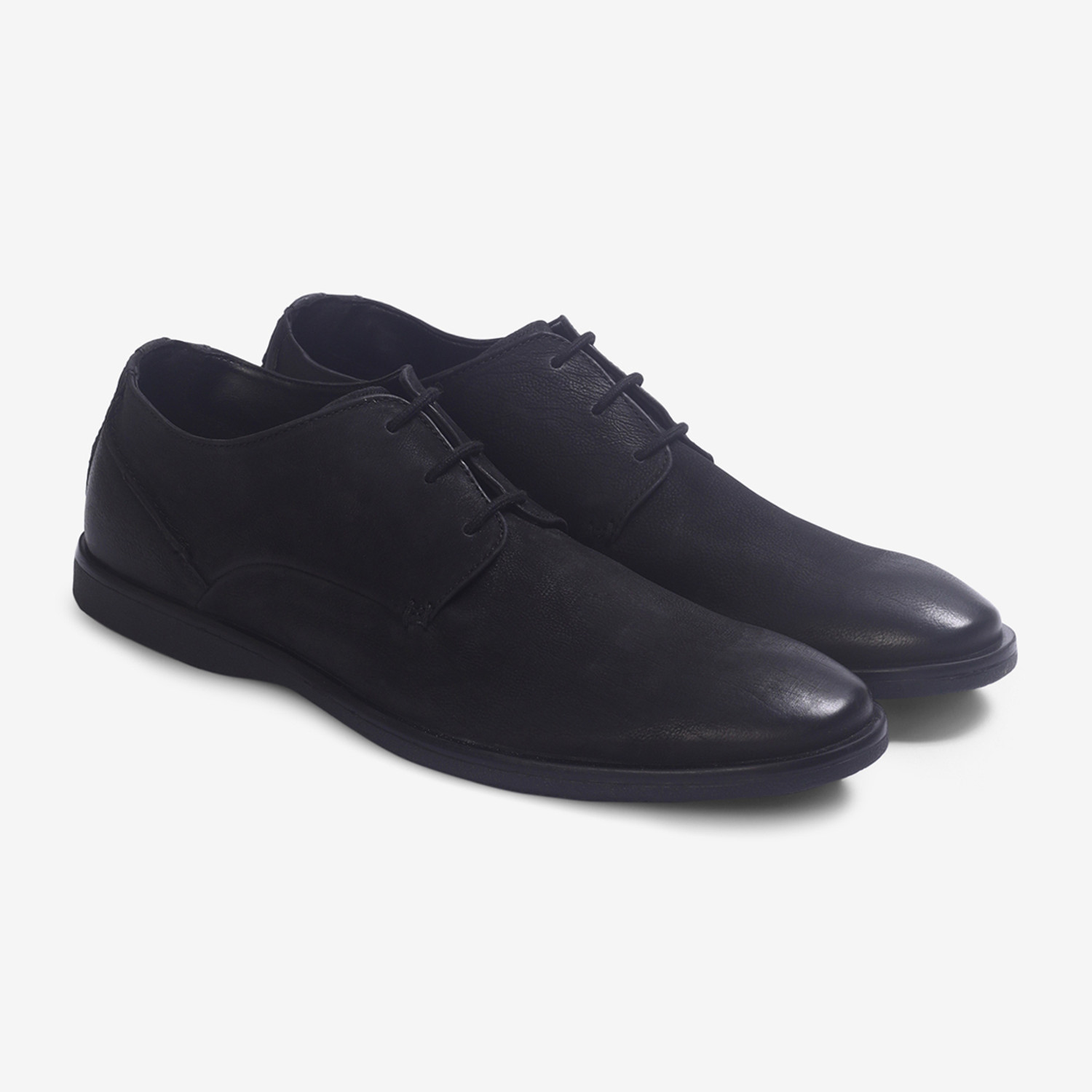 Image of RUOSH Storm Ruosh Men Black Sneakers Corporate Casuals For Men