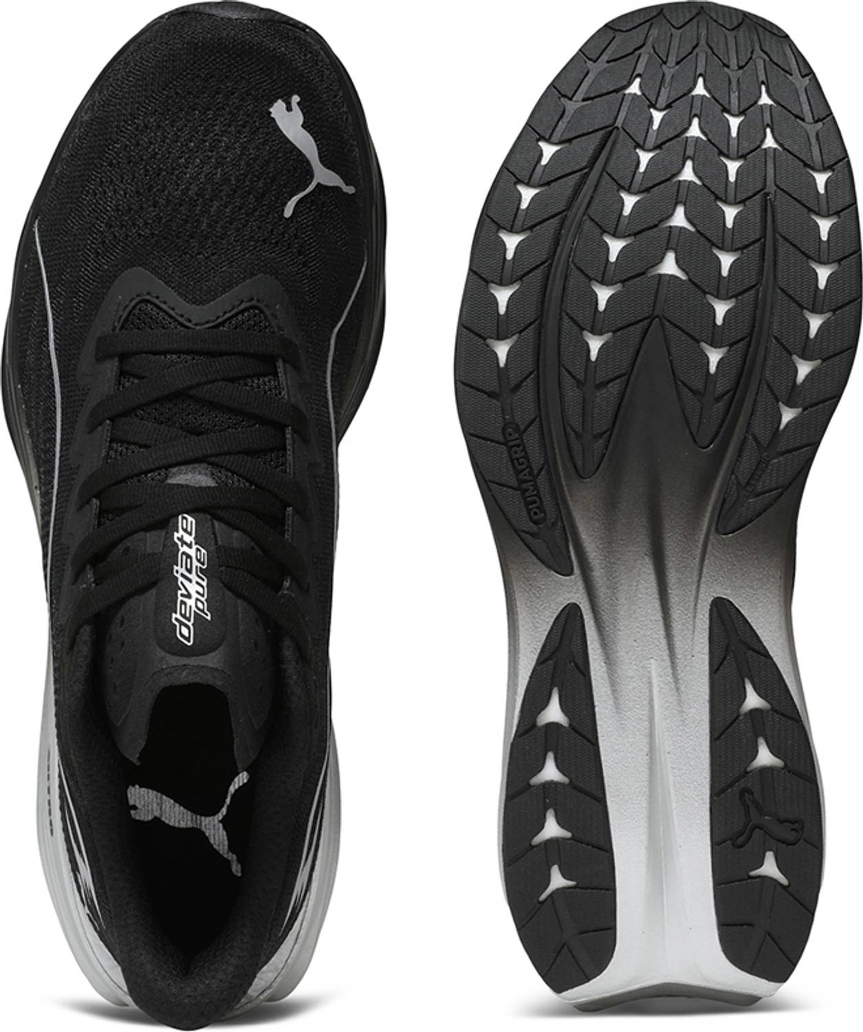 PUMA Deviate Pure NITRO Men's Black Running Shoes - Image 5