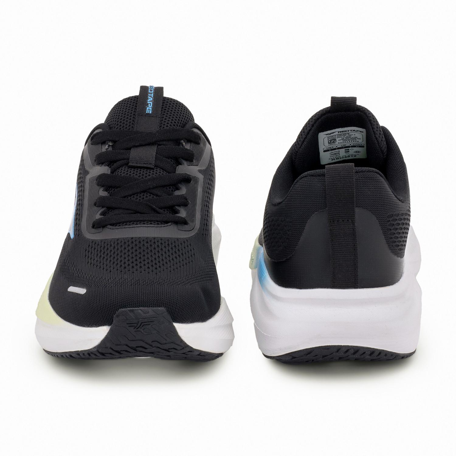 Image of RED TAPE Athleisure Sports Shoe for Men in Black | Sports Shoes Walking Shoes For Men
