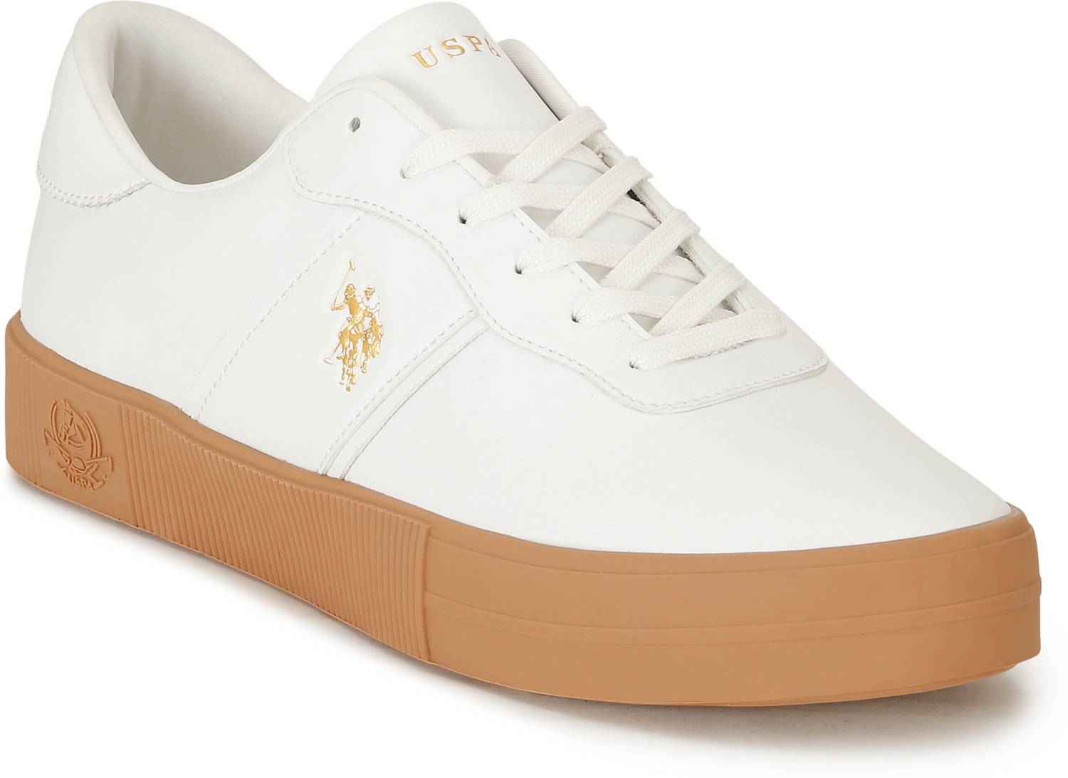 U.S. POLO ASSN. MEES 3.0 White Sneakers - Image 3