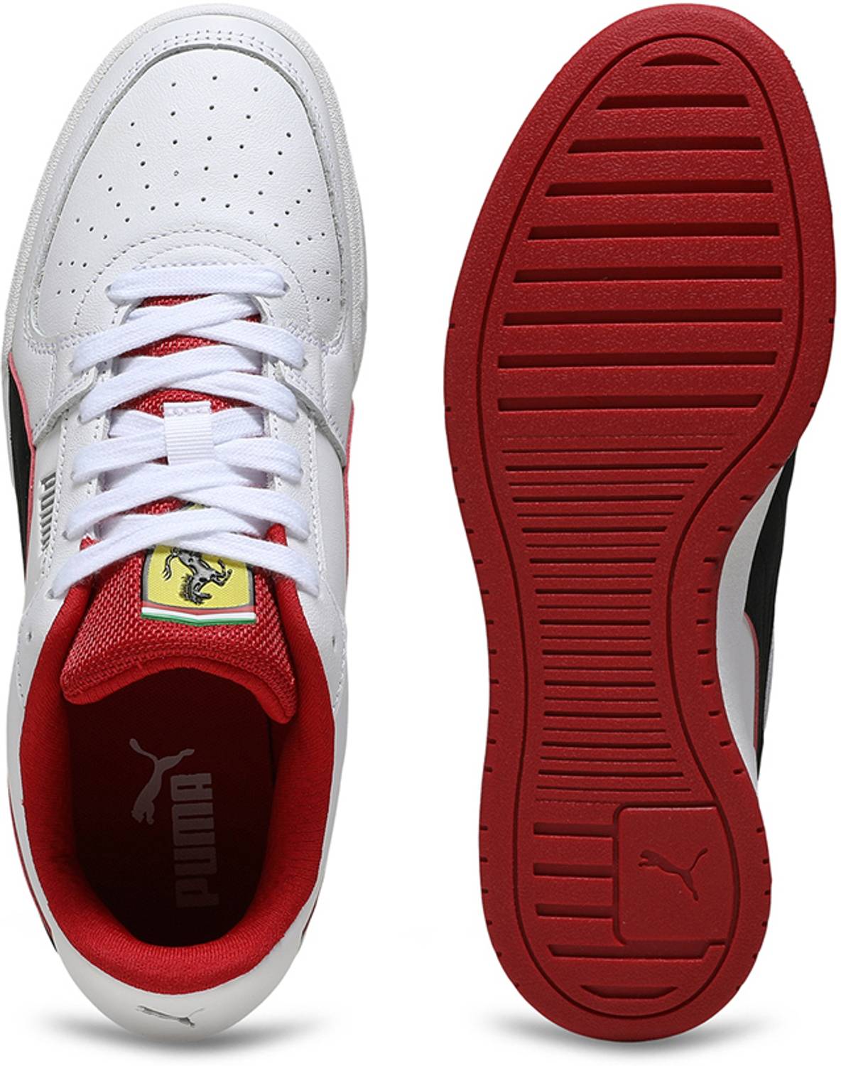 PUMA Ferrari CA Pro IN Sneakers For Men White - Image 5