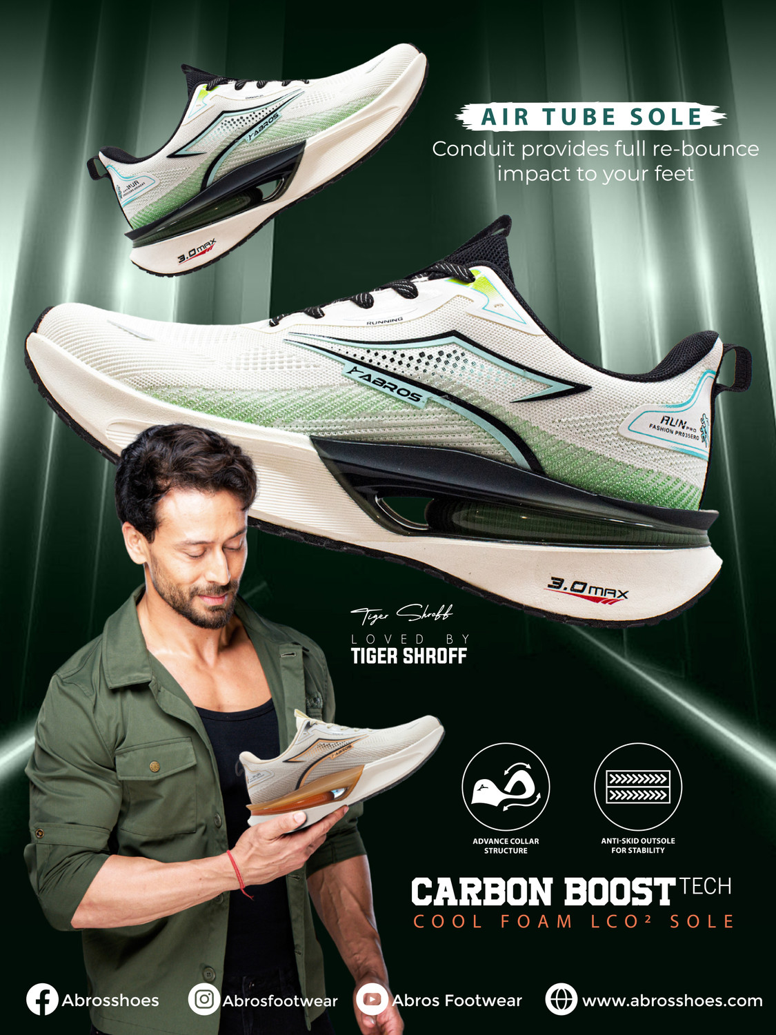 Image of Abros VONTA-PRO Running Shoes For Men