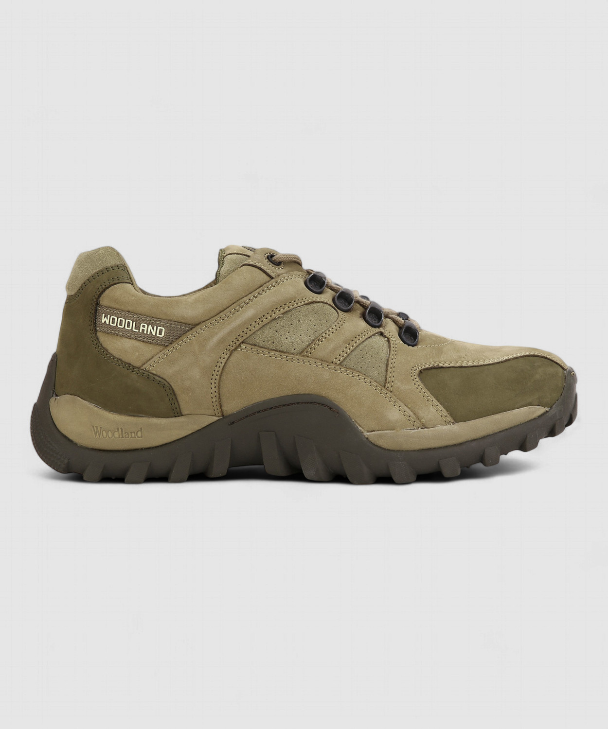 Image of WOODLAND Lace Up Lightweight Breathable Comfortable Daily Use Casuals For Men
