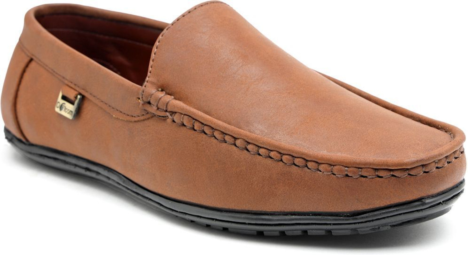 Image of action Dotcom DRIVE-41 Microfiber Classy Trendy Comfortable lightweight Formal Slip-On Loafers For Men