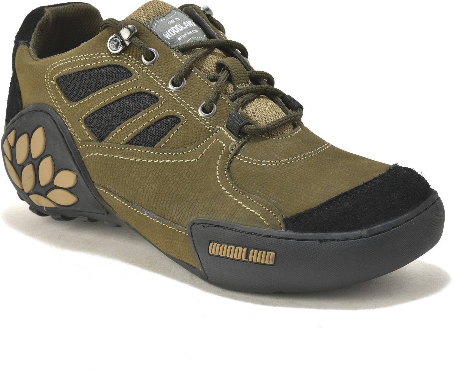 Image of WOODLAND Lace Up Lightweight Breathable Comfortable Daily Use Casuals For Men