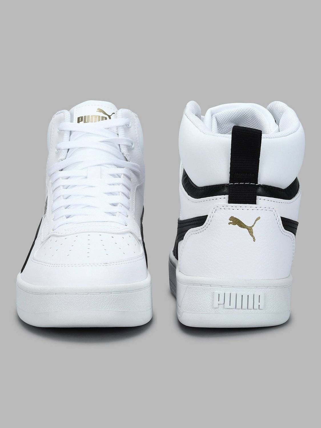 PUMA Caven 2.0 Mid Sneakers for Men, White - Image 5