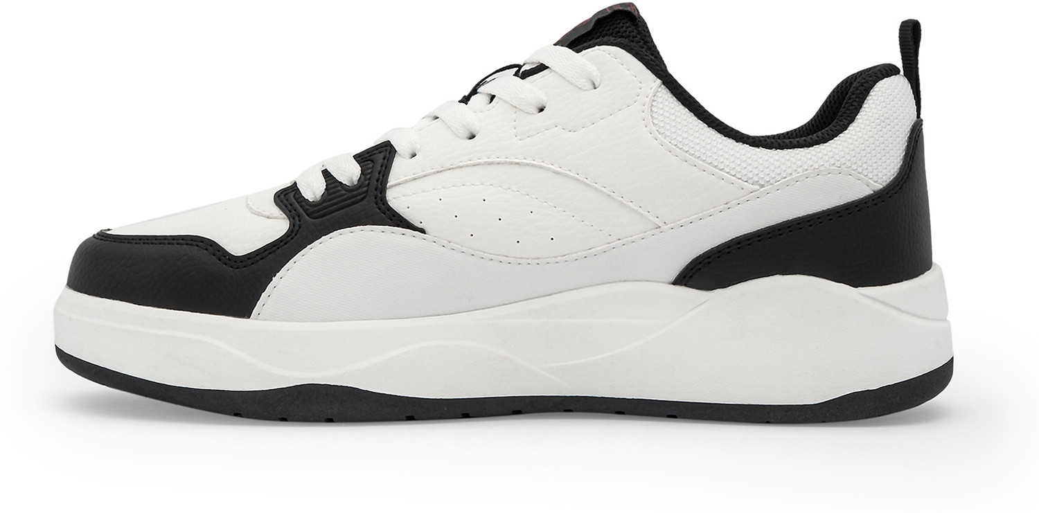 Image of RED TAPE Low Cut Sneaker for Men in White Black | Sneaker Sneakers For Men