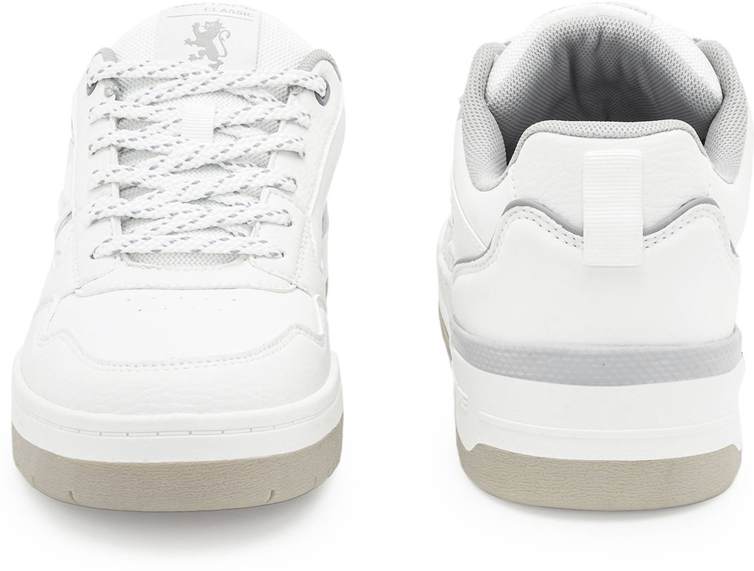 RED TAPE Men's Grey White Low Cut Sneakers - Image 4