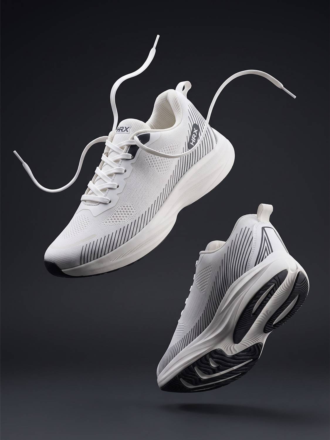 HRX by Hrithik Roshan Dynamic Run Casuals White - Image 1