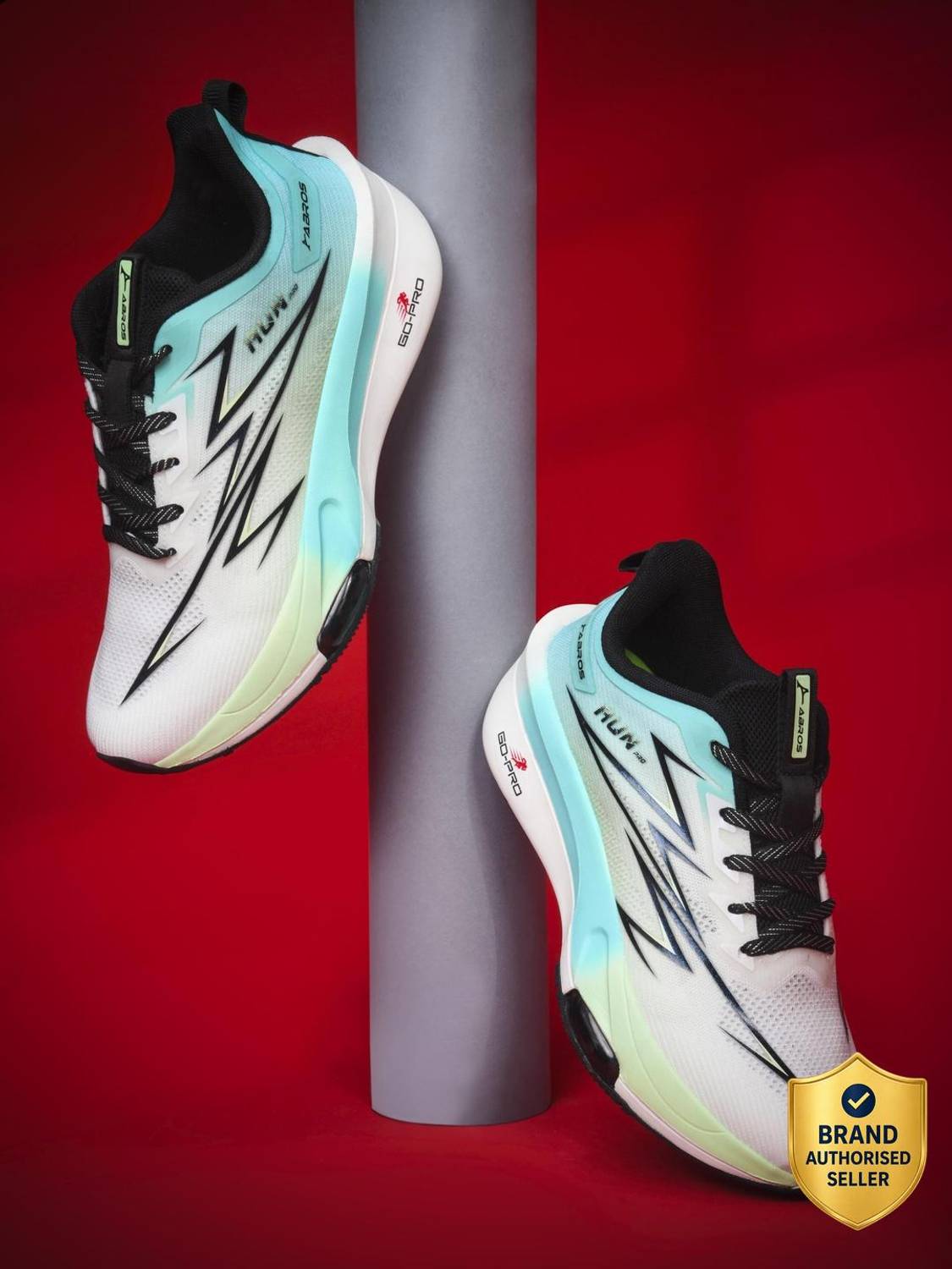 Abros NEUGO-PRO Running Shoes For Men White
