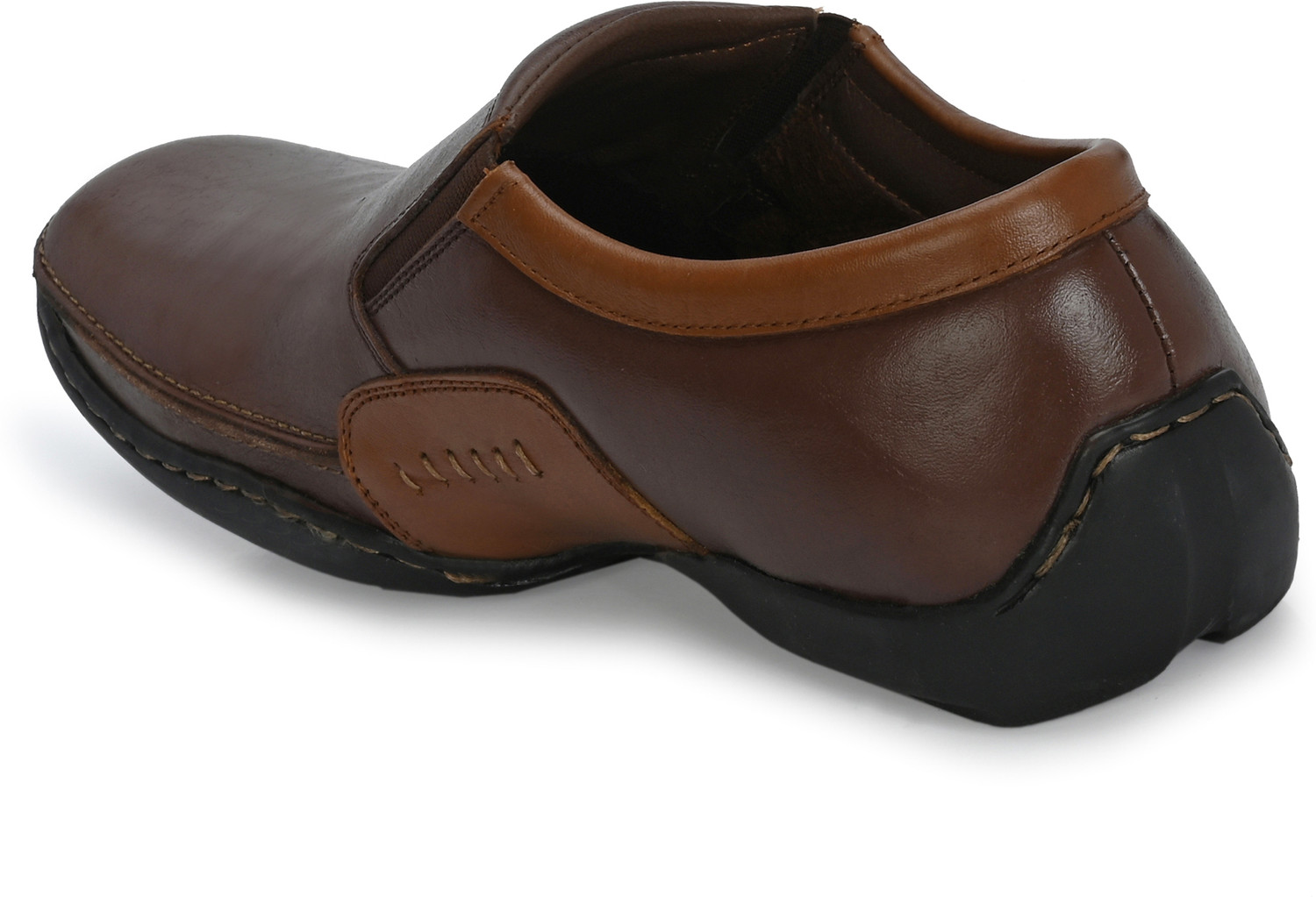 Image of EGOSS Comforts Premium Genuine Leather Slip On For Men