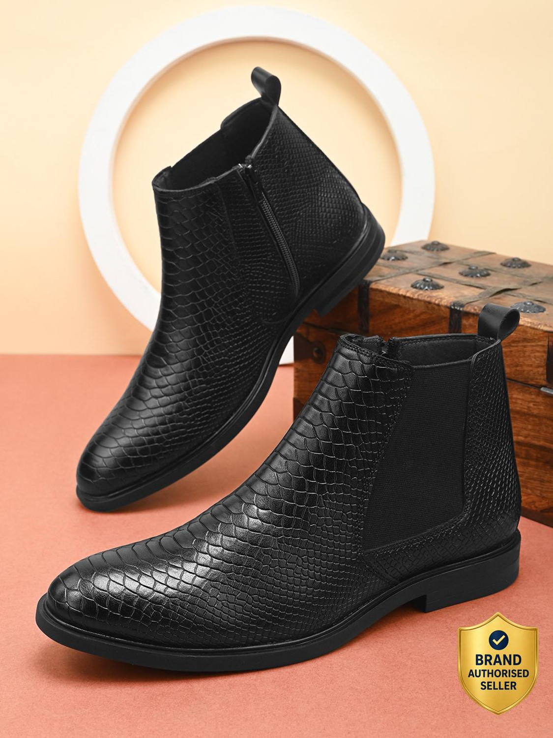 Image of Roadster Comfortable Synthetic Leather Lace Up For Men