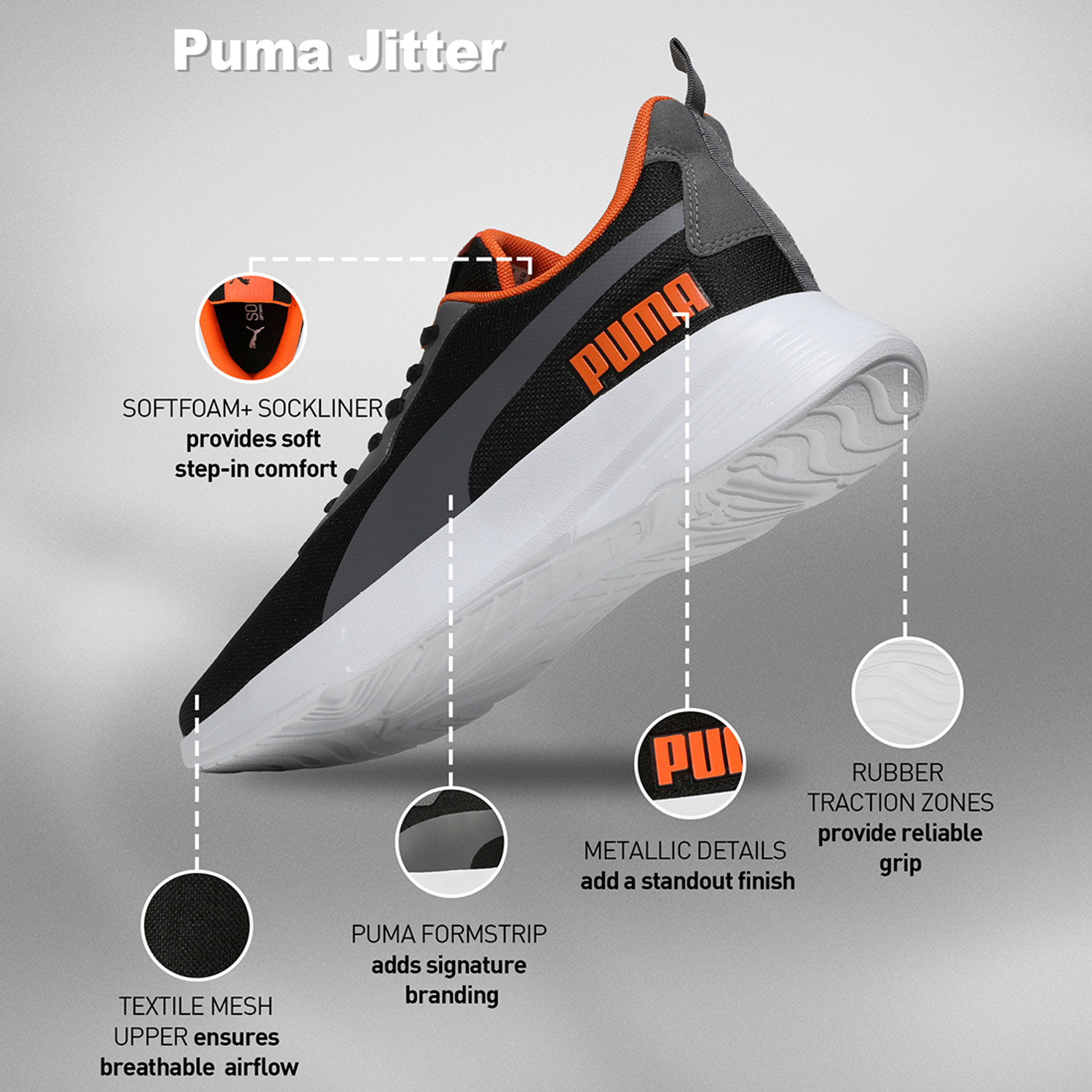 Image of PUMA Jitter Sneakers For Men