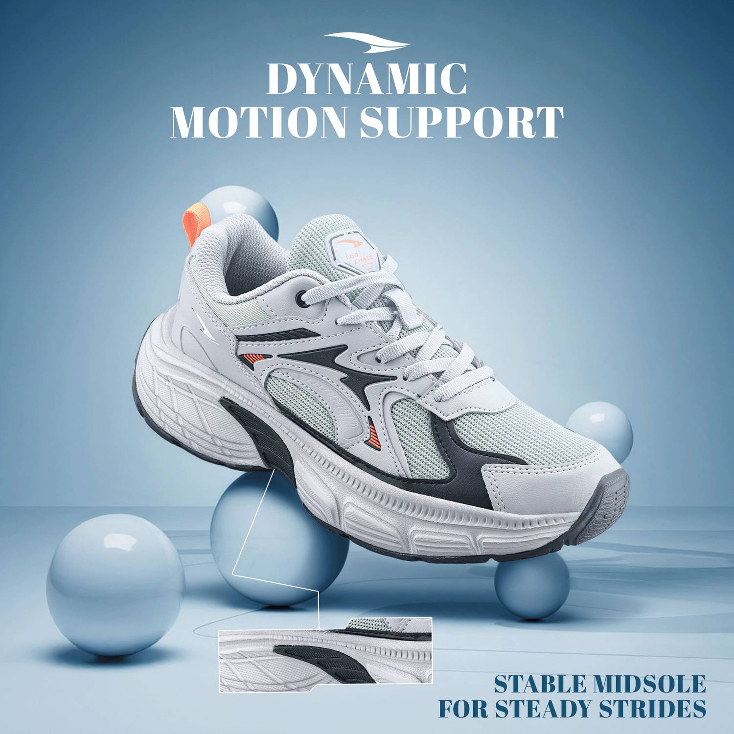 asian Powerkick-01 Men Chunky Sports Sneaker - Image 5