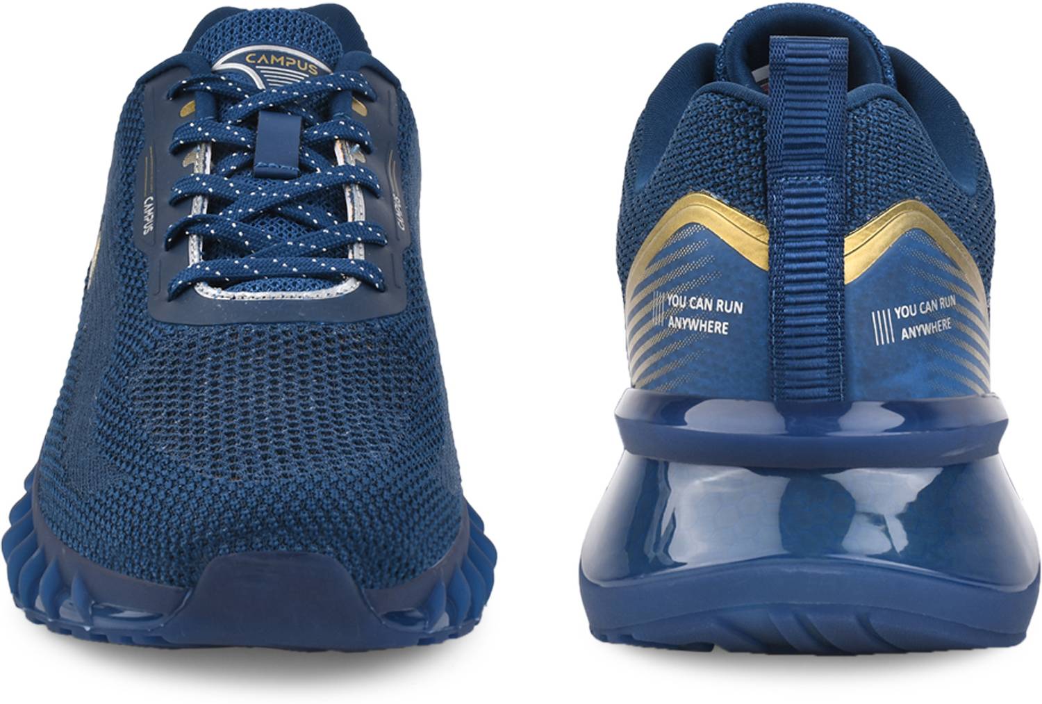 CAMPUS HOOD Men Blue Sneakers - Image 4