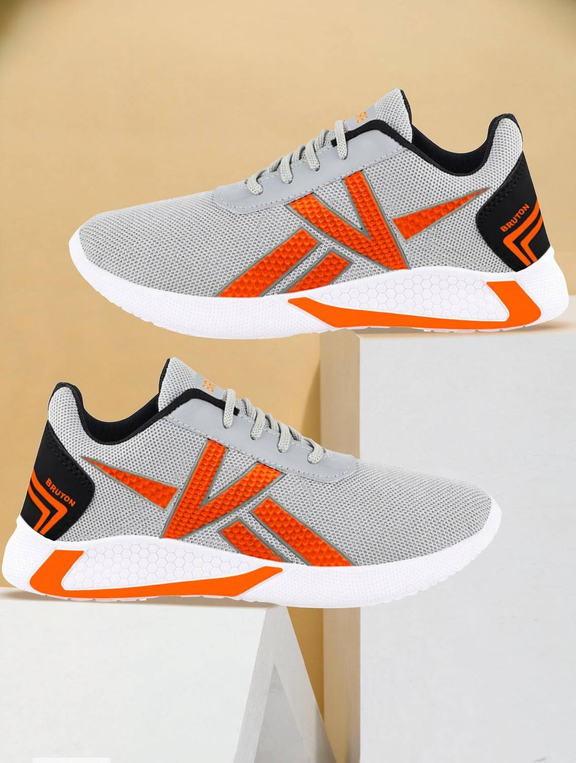 BRUTON Modern Trendy Shoes Sneakers For Men