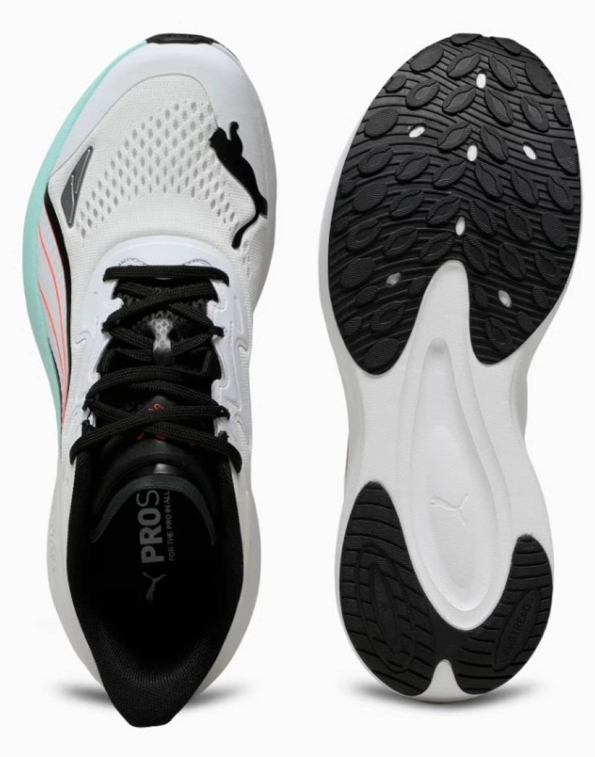 PUMA Darter Pro Flex Knit Men's Running Shoes White - Image 3