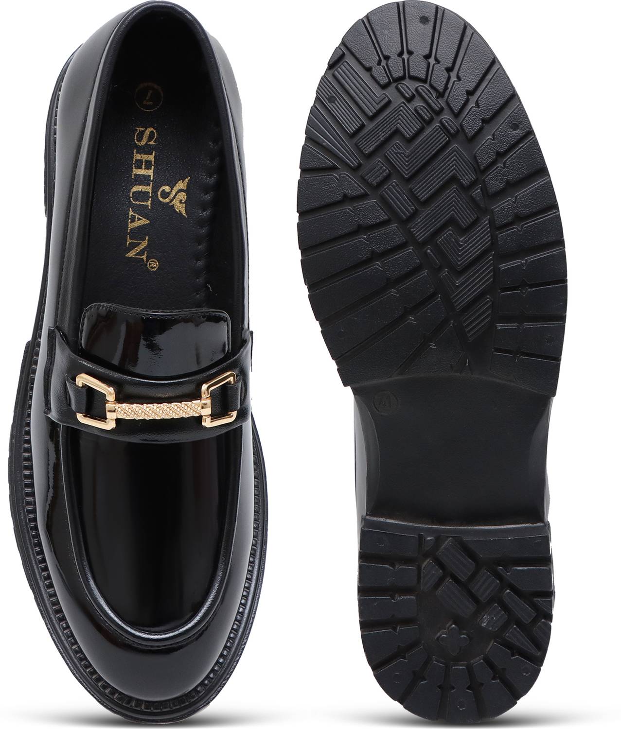 SHUAN Men's Black Slip On - Image 5