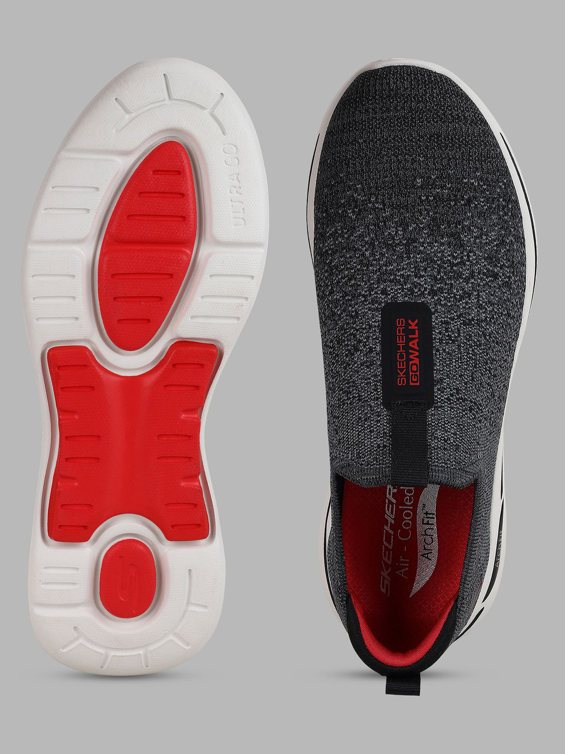 Image of Skechers GO WALK ARCH FIT-LINEAR AXIS Walking Shoes For Men