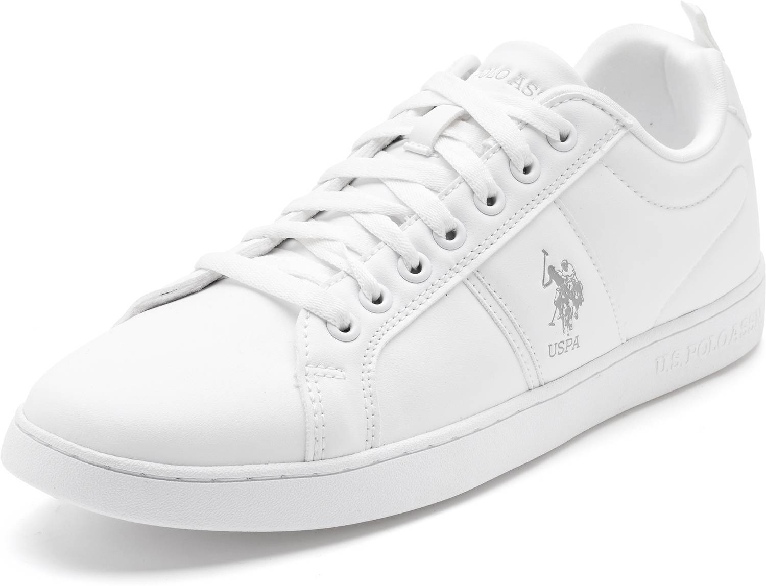 U.S. POLO ASSN. DORIM 2.0 White Sneakers - Image 4