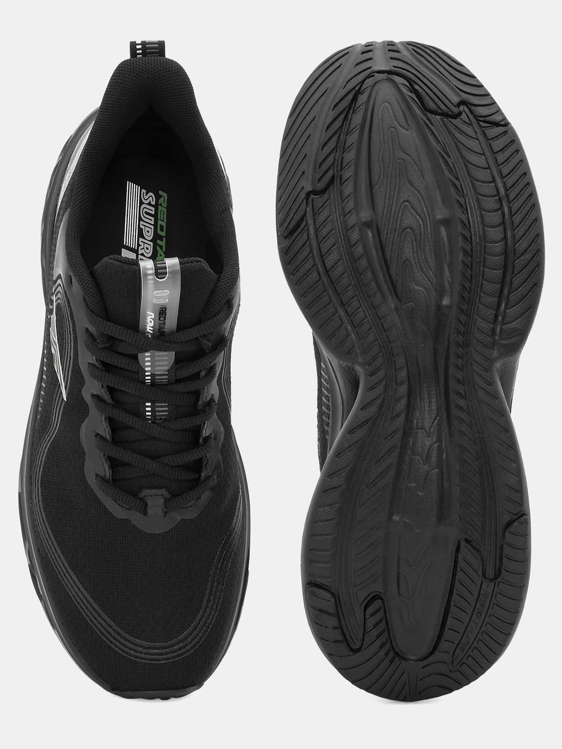 Image of RED TAPE Walking Shoes For Men (Black, 6)