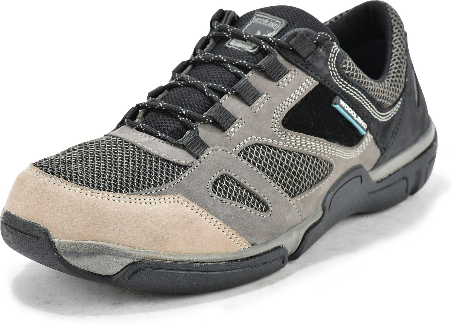 Image of WOODLAND Lace Up Lightweight Breathable Comfortable Daily Use Casuals For Men