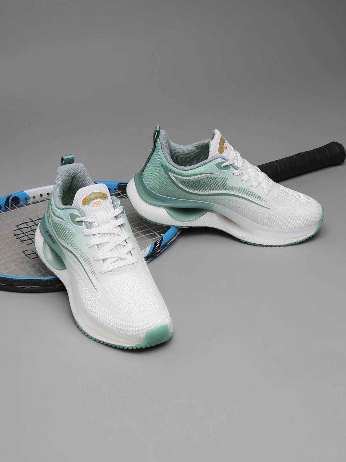 Abros TRIGGER-PRO Men's White Running Shoes - Image 1