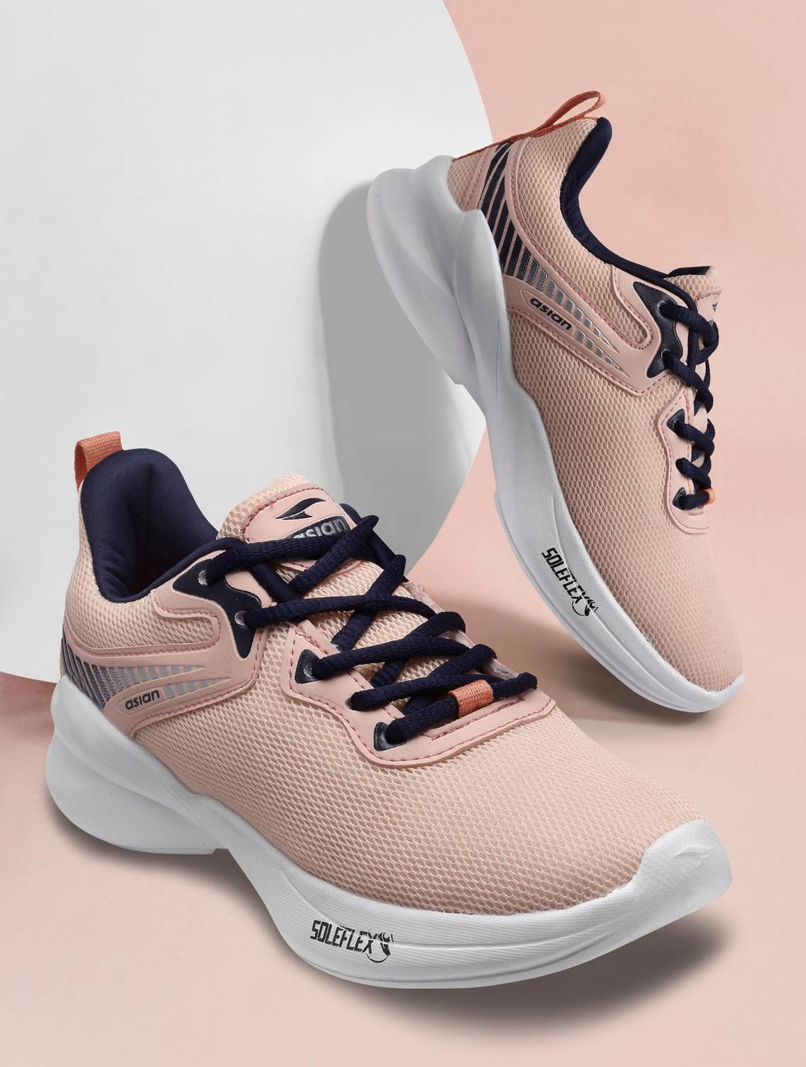 asian Firefly-07 Peach Sports,Casual,Gym,Jogging,Stylish Training & Gym Shoes For Women
