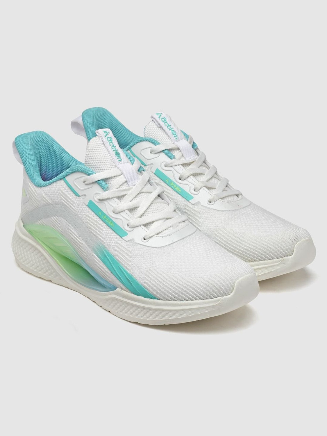 Image of action Athleo BULLET-114 Stylish Lightweight Comfortable Trendy Sports Lace-Up Running Shoes For Men