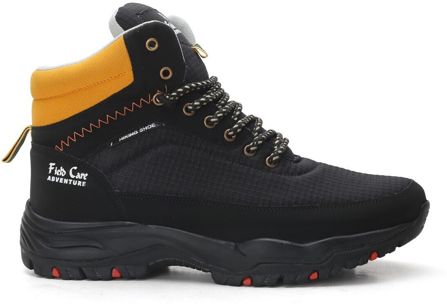 Image of Field Care HIKER Casual Fashion Mid-Top Lace-Up Anti-Skid Waterproof Comfort Adveture Boots For Men