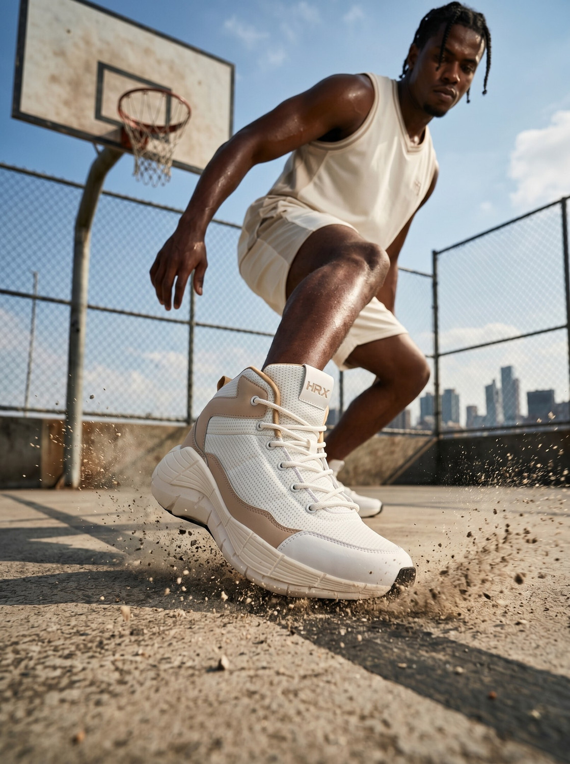 Image of HRX by Hrithik Roshan Basketball Shoes For Men