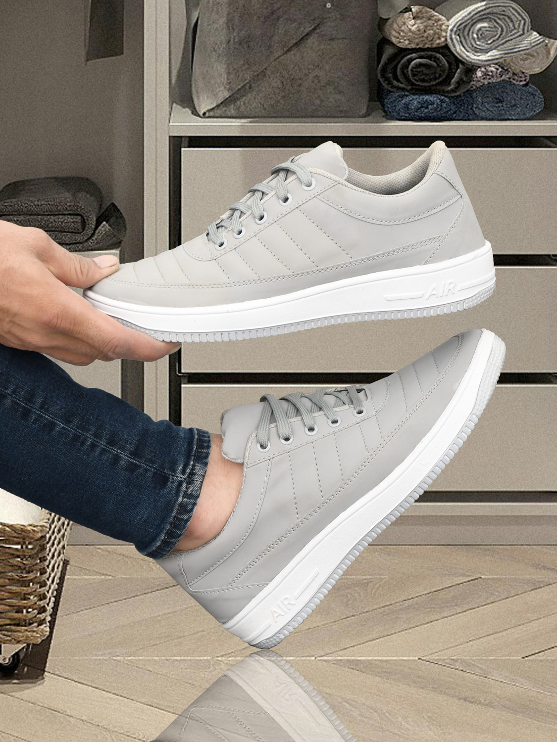 Image of Groofer Groofer Men's Stylish casual Sneakers Sneakers For Men
