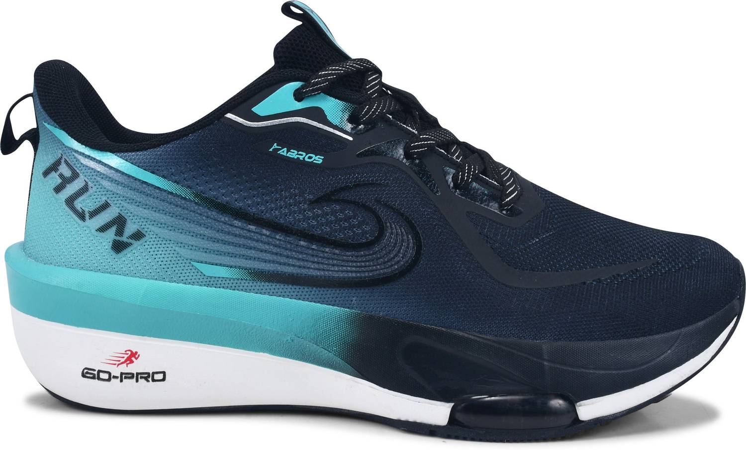 Abros ECOVIBE-PRO Men Black Running Shoes - Image 5