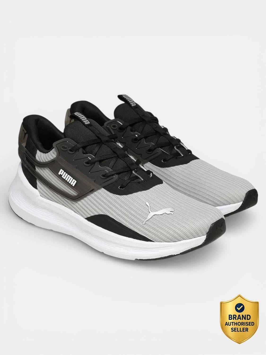 PUMA Softride Symmetry Running Shoes for Men, Black