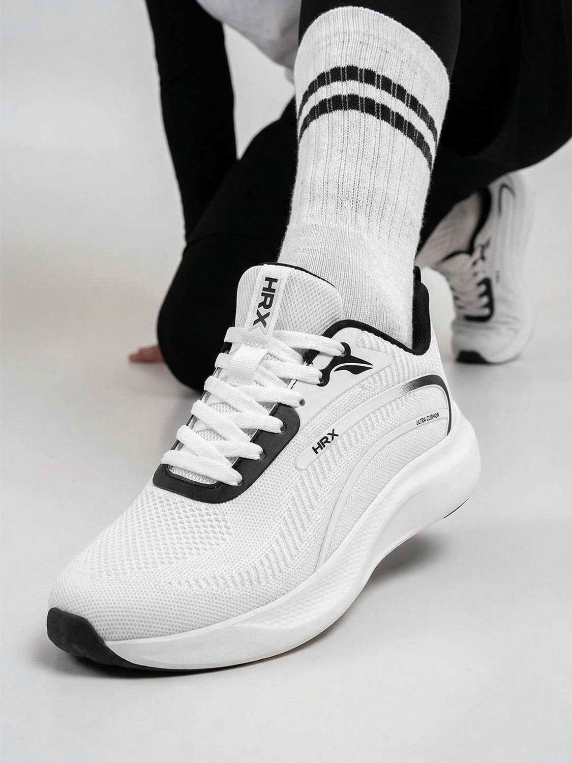 Image of HRX by Hrithik Roshan HRX Dynamic-Run-03 Lightweight,Comfortable,Trendy,Breathable, Sports Running Shoes For Men