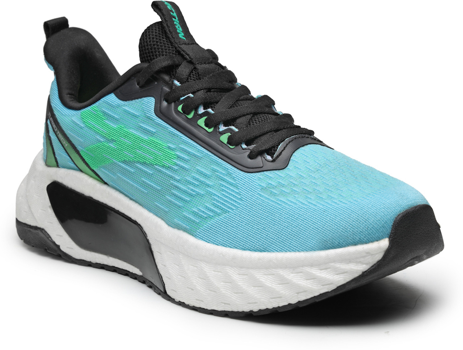 Image of action Athleo TURBO-501 Trendy Lightweight Comfortable Durable Sports Lace-Up Running Shoes For Men
