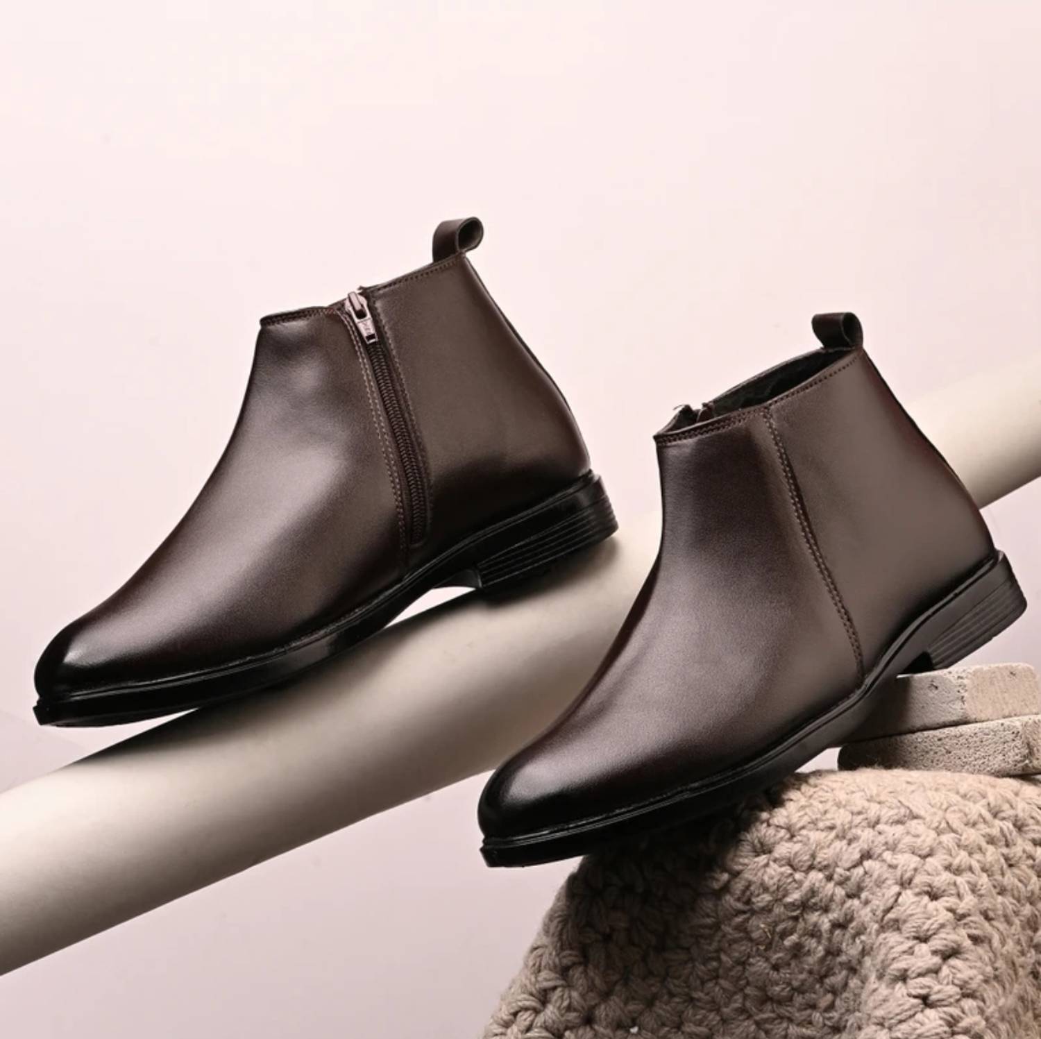 biloni Chelsea Zip Boot Black
