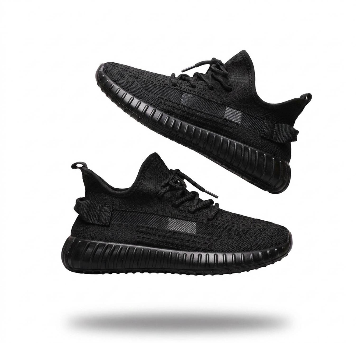 Sewayx Unisex Black Sneakers - Image 2