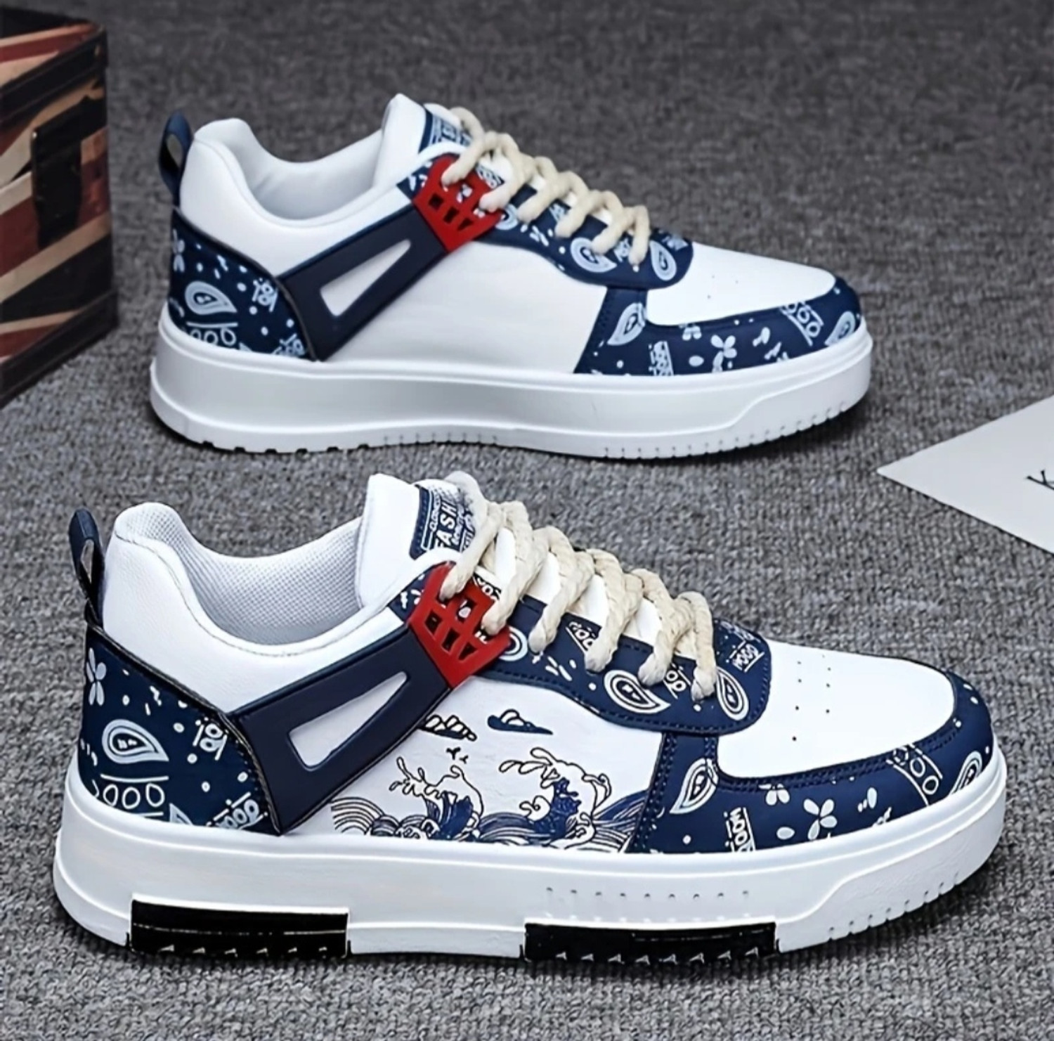 Image of Duckeyes Boys Lace Sneakers