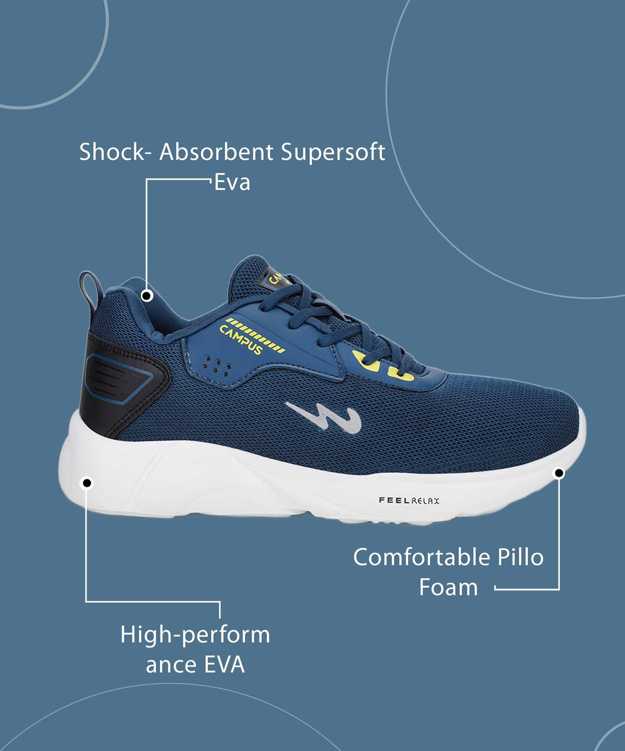 Image of CAMPUS SMASH Running Shoes For Men