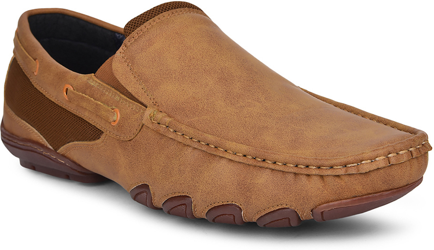 Image of Bata Men's Casual Slipon Shoes - Tan - ( 9 UK ) Casuals For Men