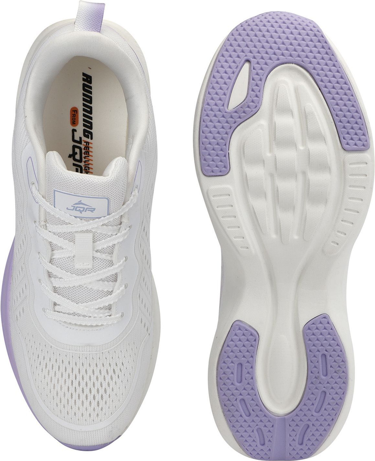 Image of JQR GINIE Running Shoes For Women (White, 4)