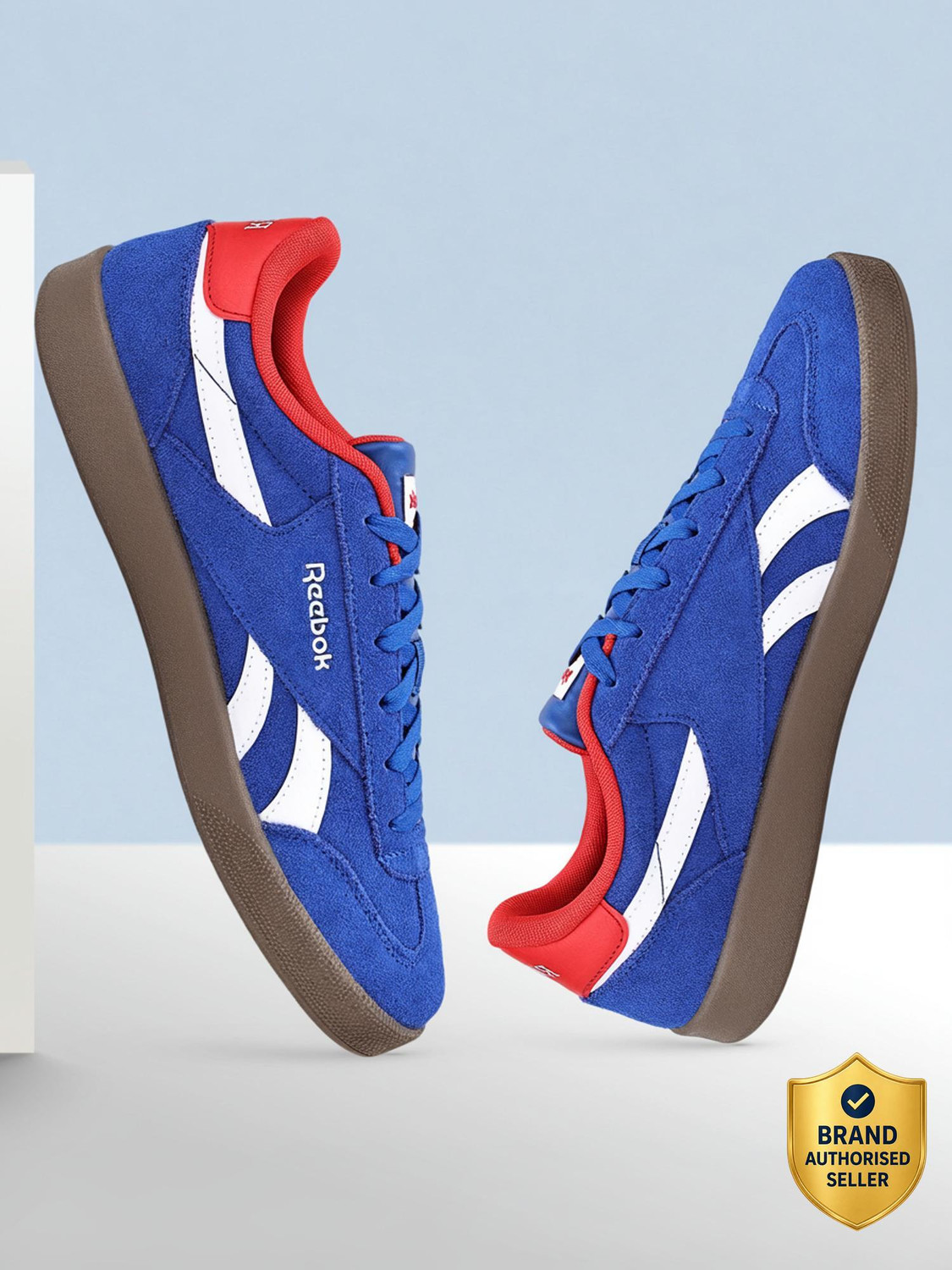 Image of REEBOK SMASH EDGE Sneakers For Men (Blue, 8)