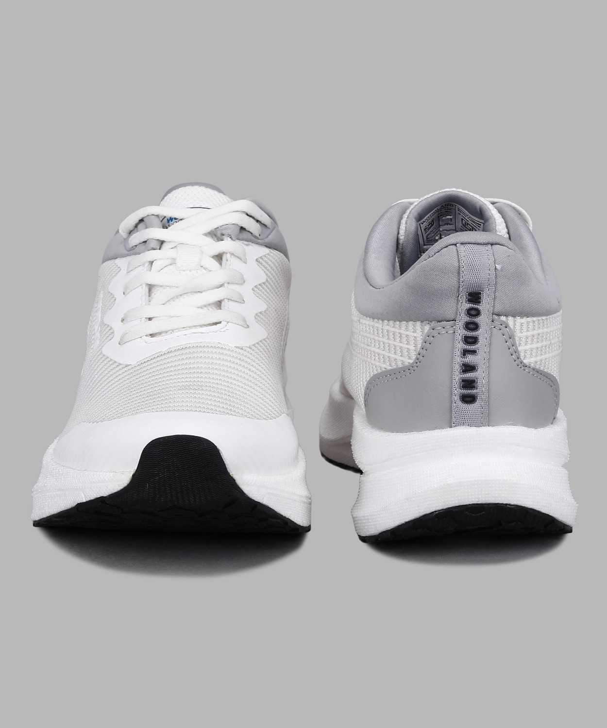 Image of WOODLAND Running Workout Lightweight Breathable Performance Walking Shoes For Men (White, 10)